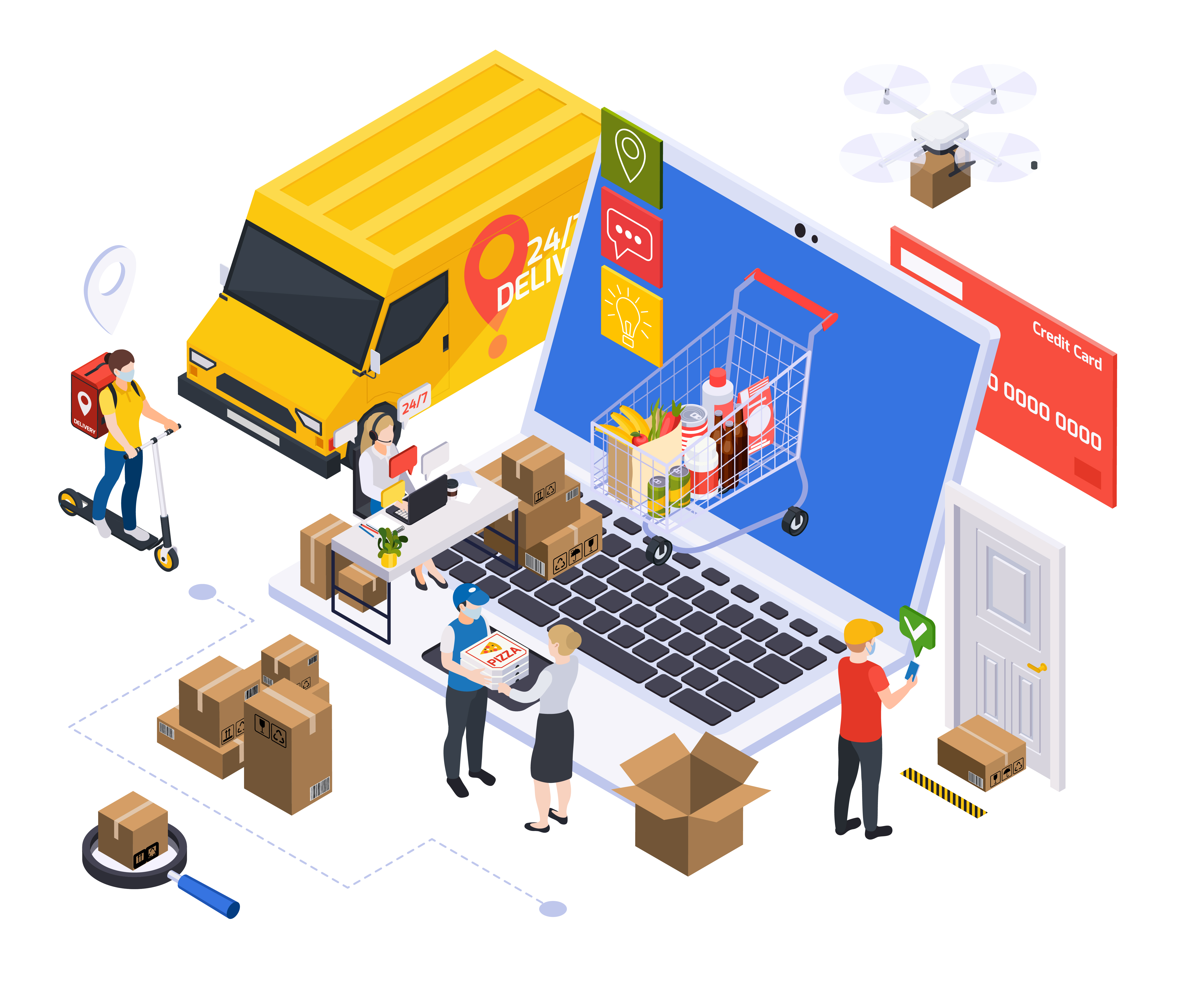karted B2B Marketplace Illustration
